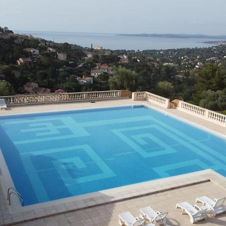 Les Issambres Appart 6 Pers Grande Terrasse Superbe Vue Mer Et Golfe De Saint Tropez, Piscine Buitenkant foto