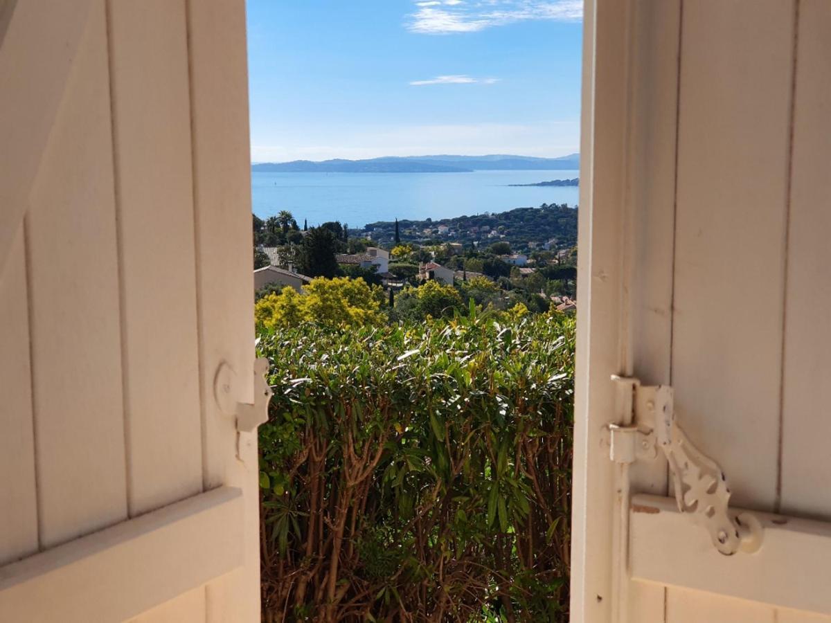 Les Issambres Appart 6 Pers Grande Terrasse Superbe Vue Mer Et Golfe De Saint Tropez, Piscine Buitenkant foto