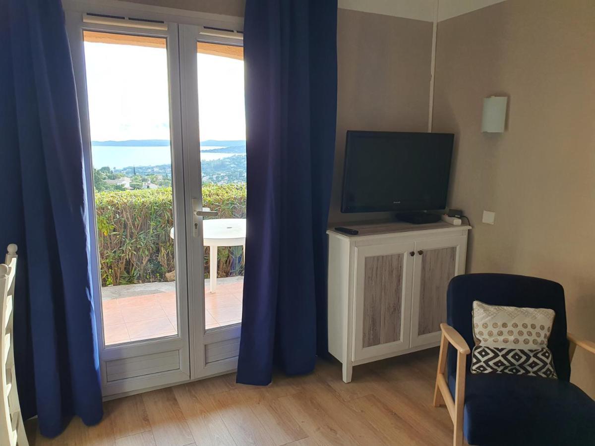 Les Issambres Appart 6 Pers Grande Terrasse Superbe Vue Mer Et Golfe De Saint Tropez, Piscine Buitenkant foto
