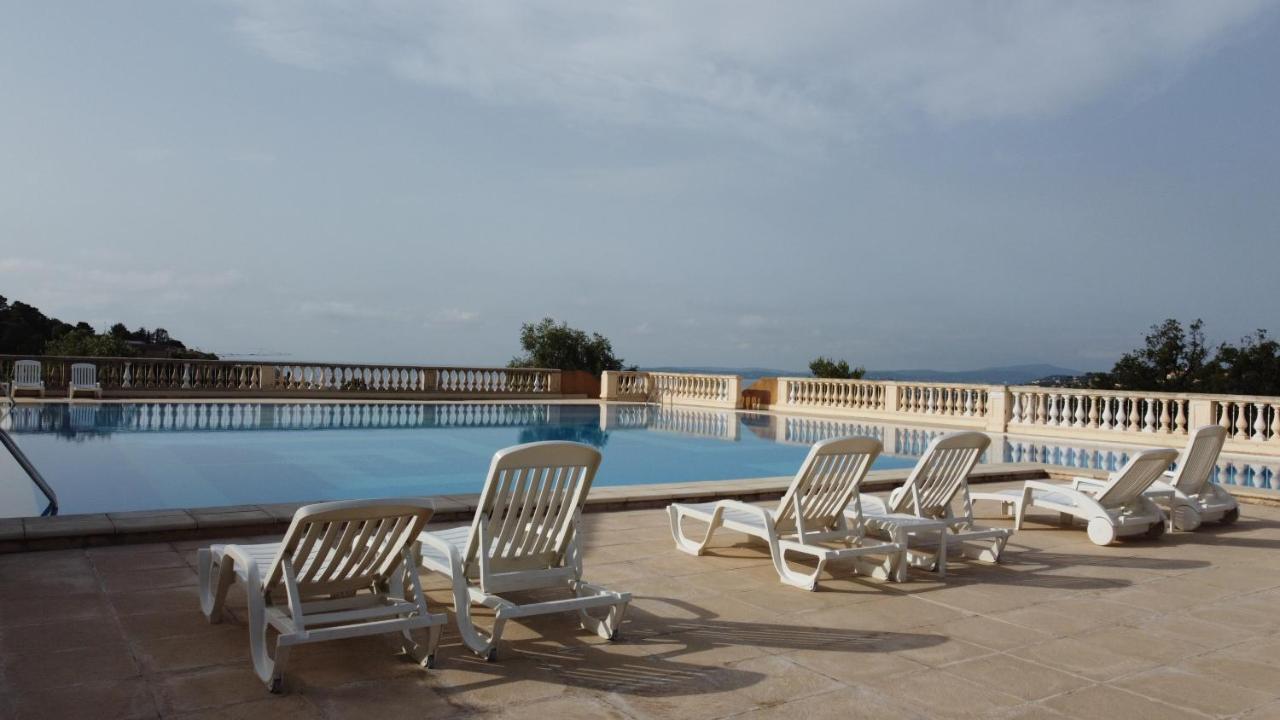 Les Issambres Appart 6 Pers Grande Terrasse Superbe Vue Mer Et Golfe De Saint Tropez, Piscine Buitenkant foto